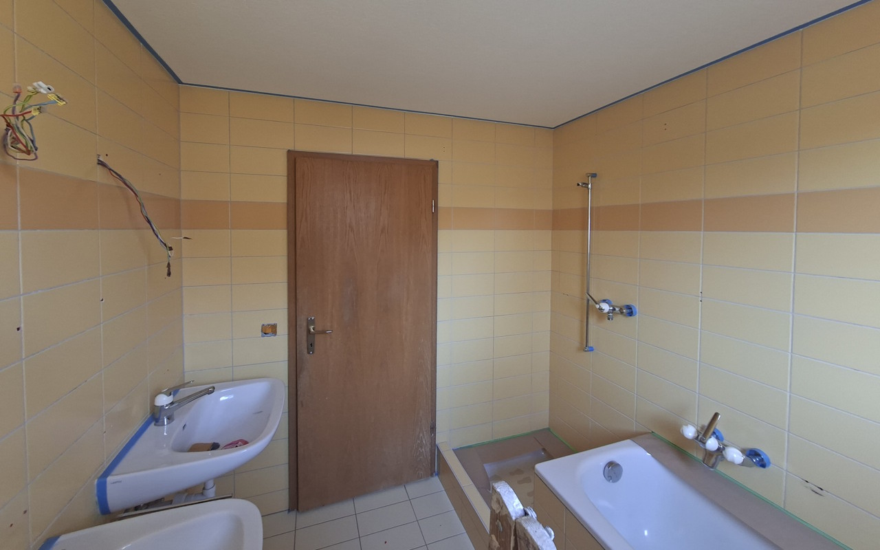 Badezimmer-Makeover